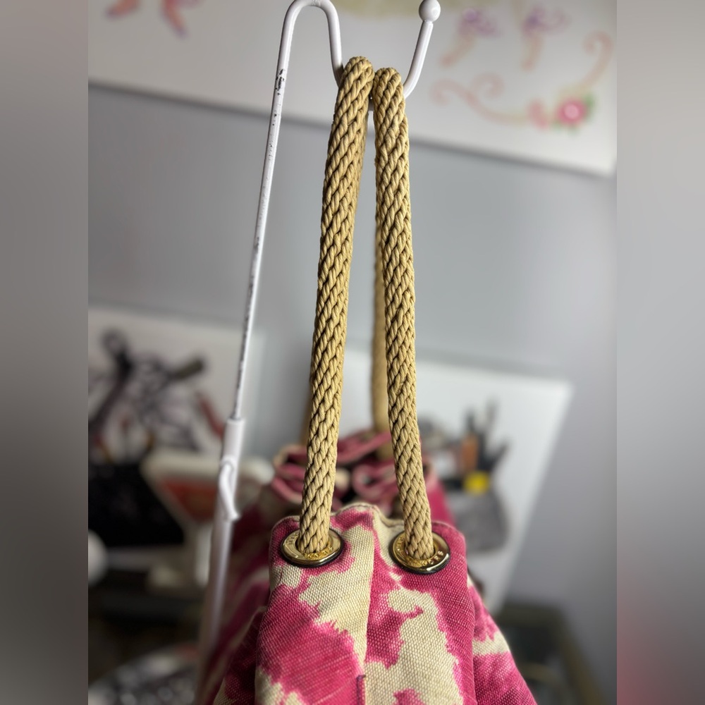 Michael Kors Marina large tie-dye canvas tote EUC - Picture 8 of 13